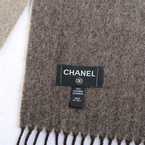 where can i buy chanel scarf|chanel brown cashmere scarf.